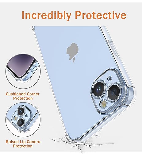 XINYEXIN Transparent Case for Google Pixel 8a, Slim Shockproof TPU Bumper Clear Phone Case Cute Pattern - Image 3