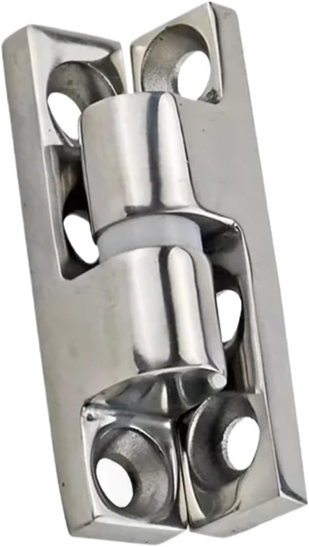 1pc Stainless Steel Concealed Hinge Electrical Instrument Equipment Distribution Panel Metal Box Cabinet Door Hinge