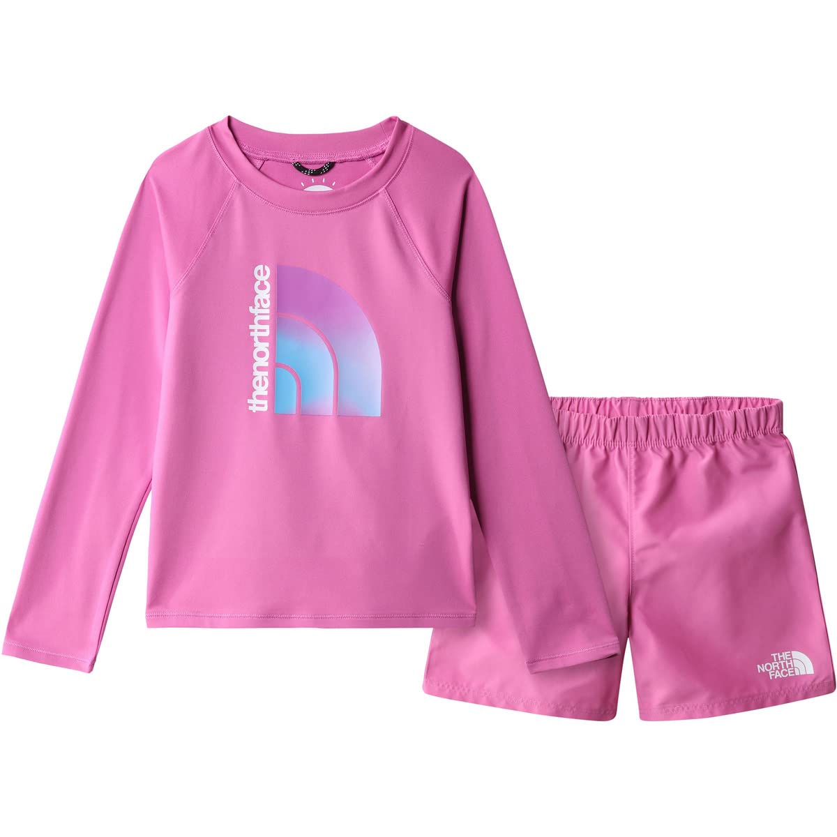 The North Face Anfibious Camiseta, Rosa Intenso, 60 Unisex niños