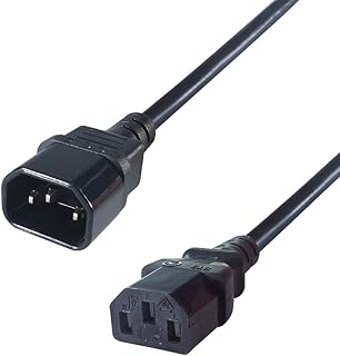 Connekt Gear 5m IEC C14 Male to IEC C13 Female IEC Mains Extension Cable