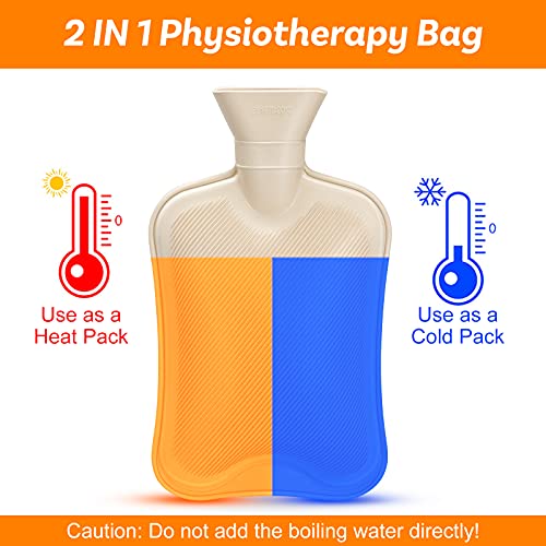 URBZUE-Hot-Water-Bottle-18L-Hot-Water-Bottles-with-Fluffy-Cover-2-in-1-Water-Bag-for-Cold-Hot-Compress-Great-Gift-for-Women-Seniors-Children-Grey