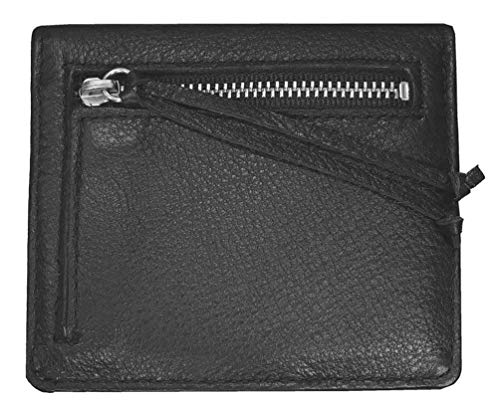 Harley-Davidson Women's Tough Luck Bi-Fold Leather Wallet w/RFID - Black3