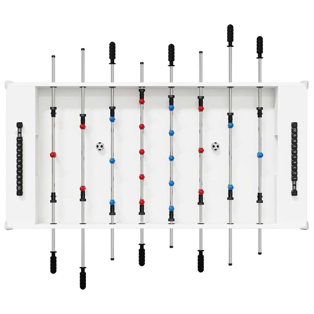Genérico Mesa de Futbolín 125 x 60,5 x 80 cm Madera de ingeniería,Deportes,Juegos de Interior,Futbolín,Mesas de futbolín-858884