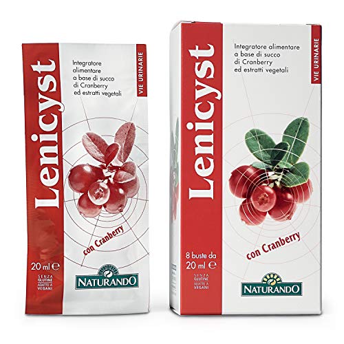 Naturando - Lenicyst 8 Sobres - Complemento Alimenticio Para La Funcionalidad De Las Vías Urinarias