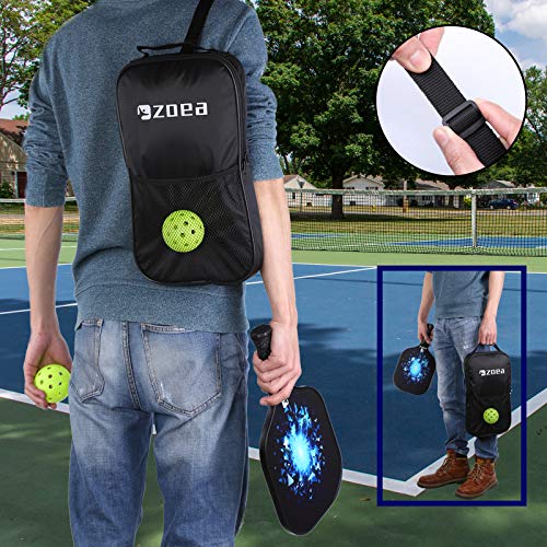 image for ZOEA Pickleball Paddle, Graphite Pickleball Racket with Carbon Fiber S