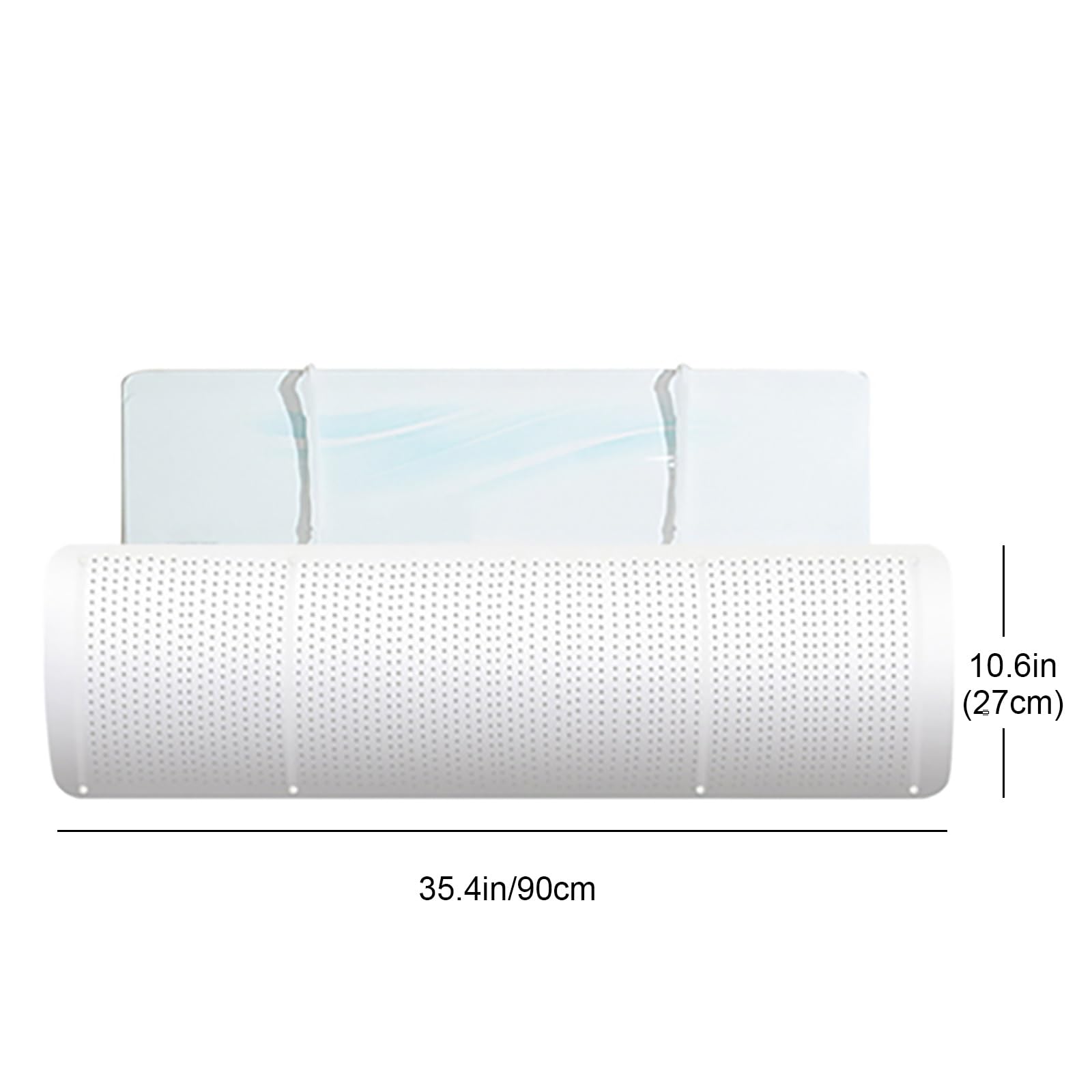 Deflettore Per Condizionatore, Diffusore Condizionatore, Bianco Deflettore Aria Condizionata Deflettore