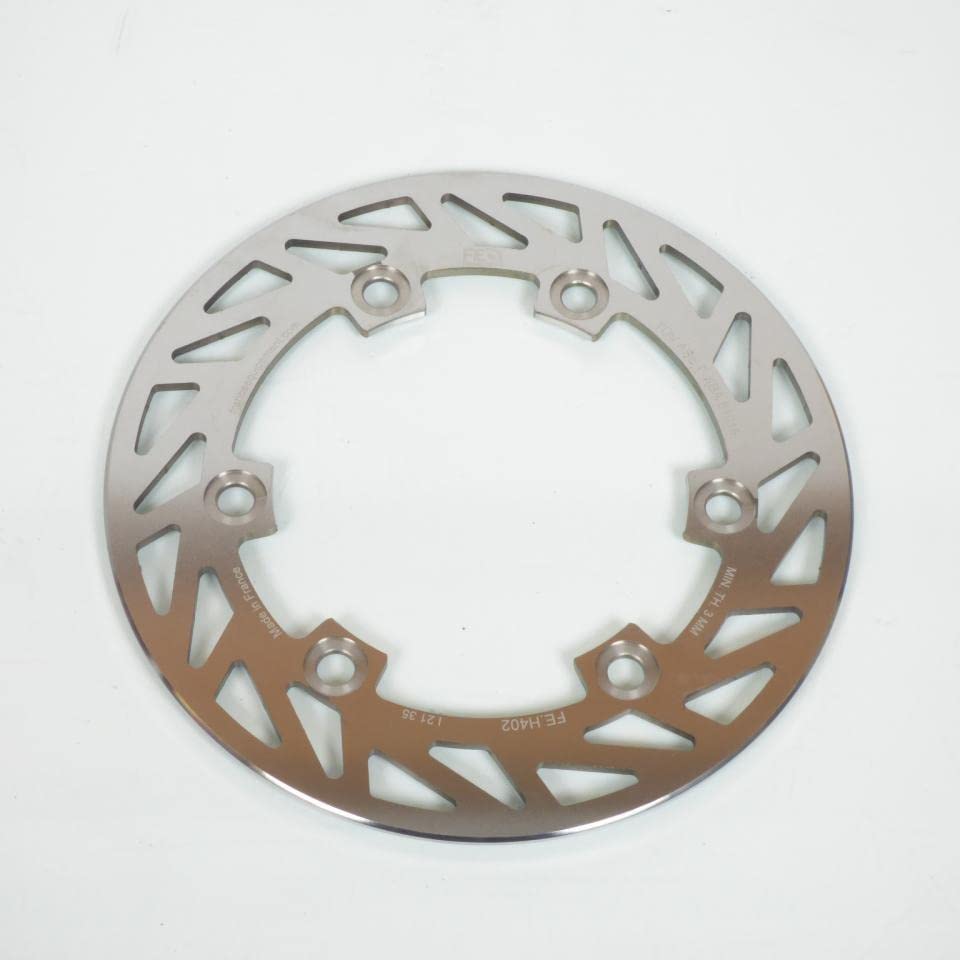 Disque de frein arrière France Equipement compatible avec Moto Honda 125 CR 1985 à 1988 Ø220X122X4mm / AR