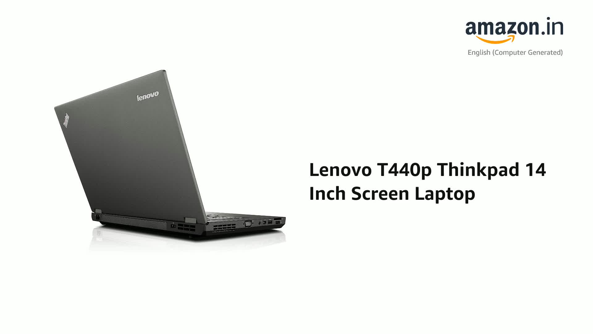 Refurbished) Lenovo T440p Thinkpad 14 Inch Screen Laptop (4th Gen