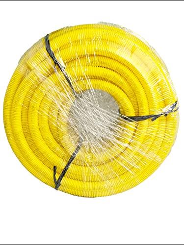 Conduíte Corrugado Eletroduto Amarelo Diâmetro Interno 32 mm - 1