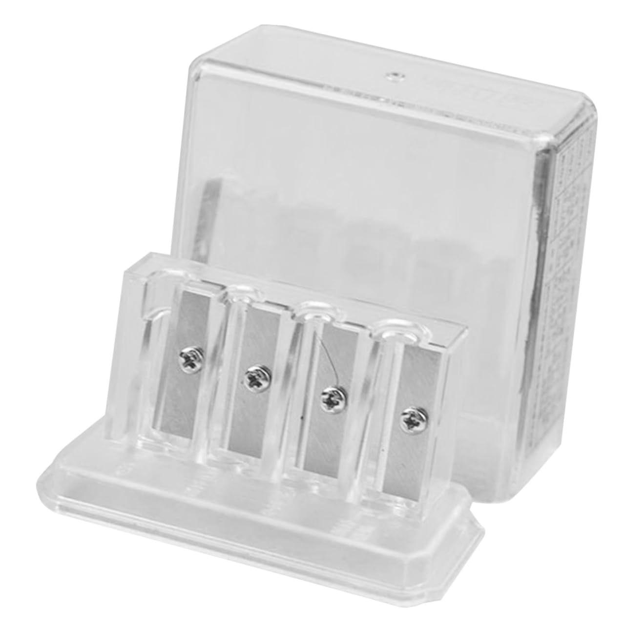 Uonlytech 5 Stück Manueller Bleistiftanspitzer mit Löchern Praktischer Anspitzer für Robustem für Verschiedene Stiftgrößen Farbenfrohes Design