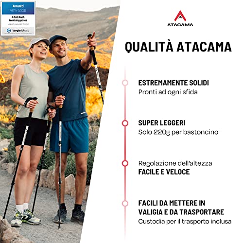 Atacama Bastoni da Trekking Telescopici - in