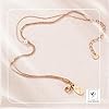 VICKWOOD Chaîne de cheville réglable en acier inoxydable pour femme 17 21 25 30 45 50 cm de long Bracelet de cheville réglable Argenté/doré/or rose Bijou étanche pour femme, 25, Acier inoxydable, Pas #2