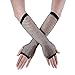 Eigso PU Leather Gothic Punk Rock Wristbands for Women Men Unisex Fashion Goth Glove Cuff Bracelets for Woman Man