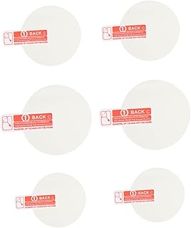UKCOCO 6Pcs Filme De Relógio Capa De Tela De Relógio Portátil Protetores De Tela De Relógio Substituíveis Capa De Tela De Relógio Transparente Protetores De Folha Transparente Acessórios