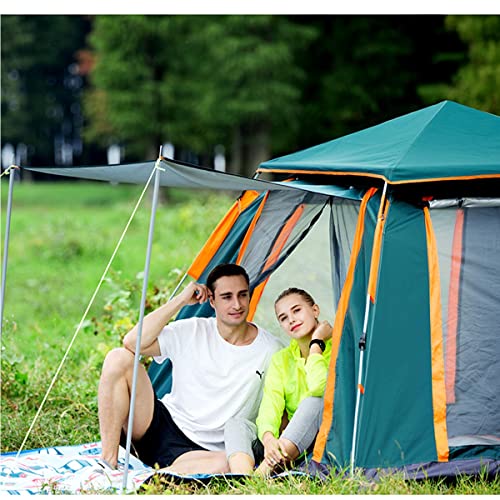 Carpa para 5-6 personas, portátil para camping y fiesta miniatura 2