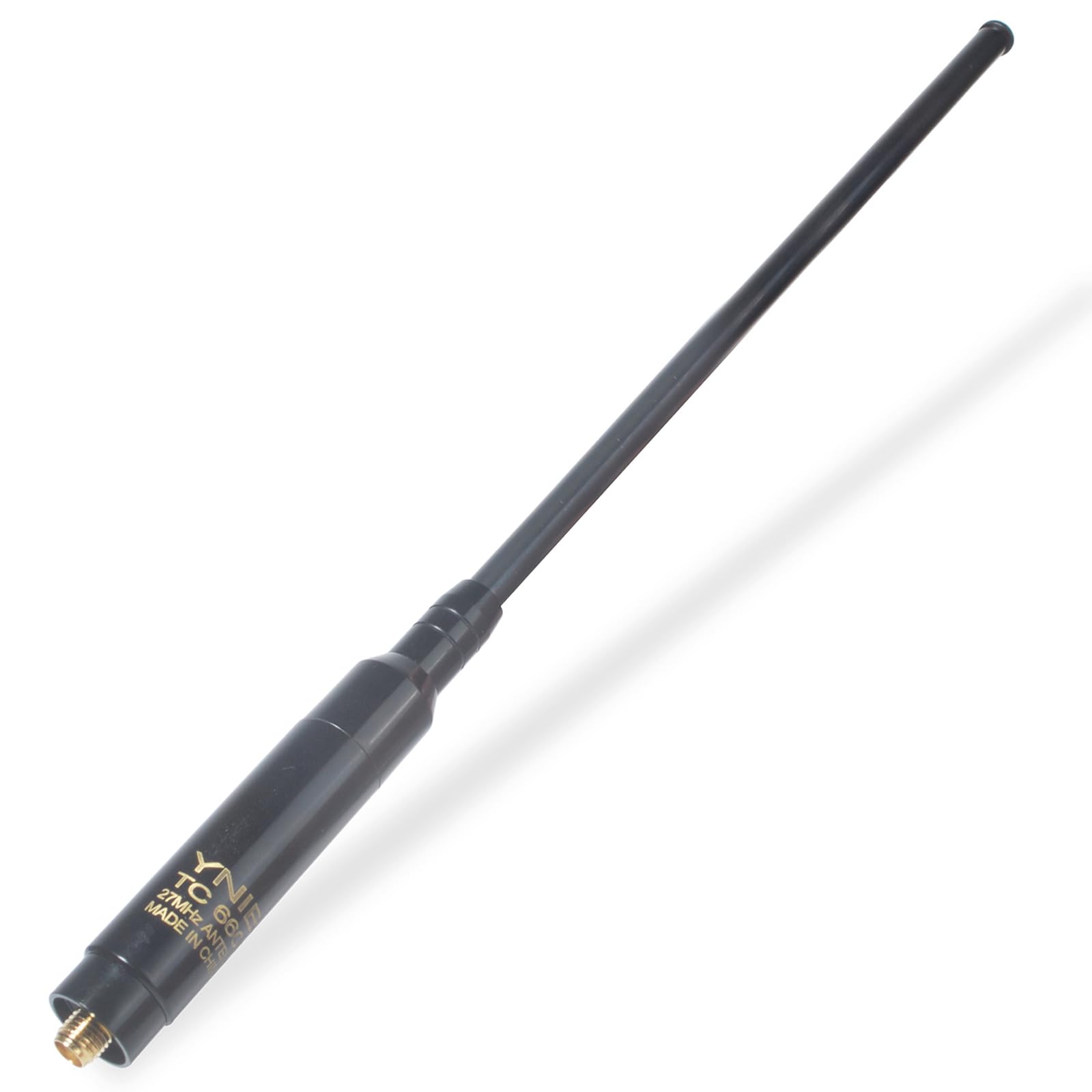 Antenne Télescopique CB 27 MHz de Connecteur SMA Femelle, Compatible avec Baofeng Quansheng, Radios CB portatives et Talkies Walkies