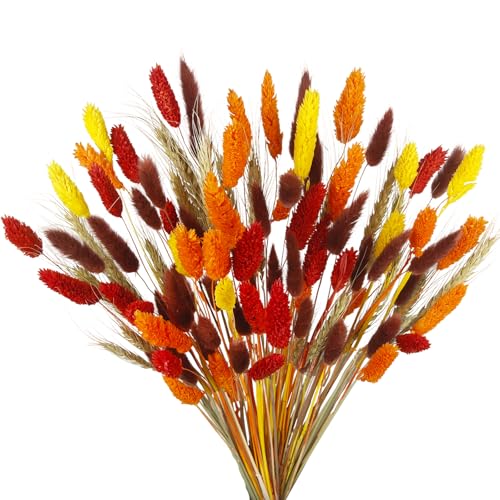 Ramo de flores secas otoñales 100 piezas miniatura 1