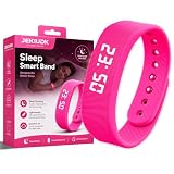 JEKIUDK Vibrating Alarm Wristband Clock Smart Watch Bracelets for Mens Digital Heavy Sleepers Fit Wrist Womens Tracker Vibro Vibration Silent Small Distance Teens Shock Despertador Band Alert