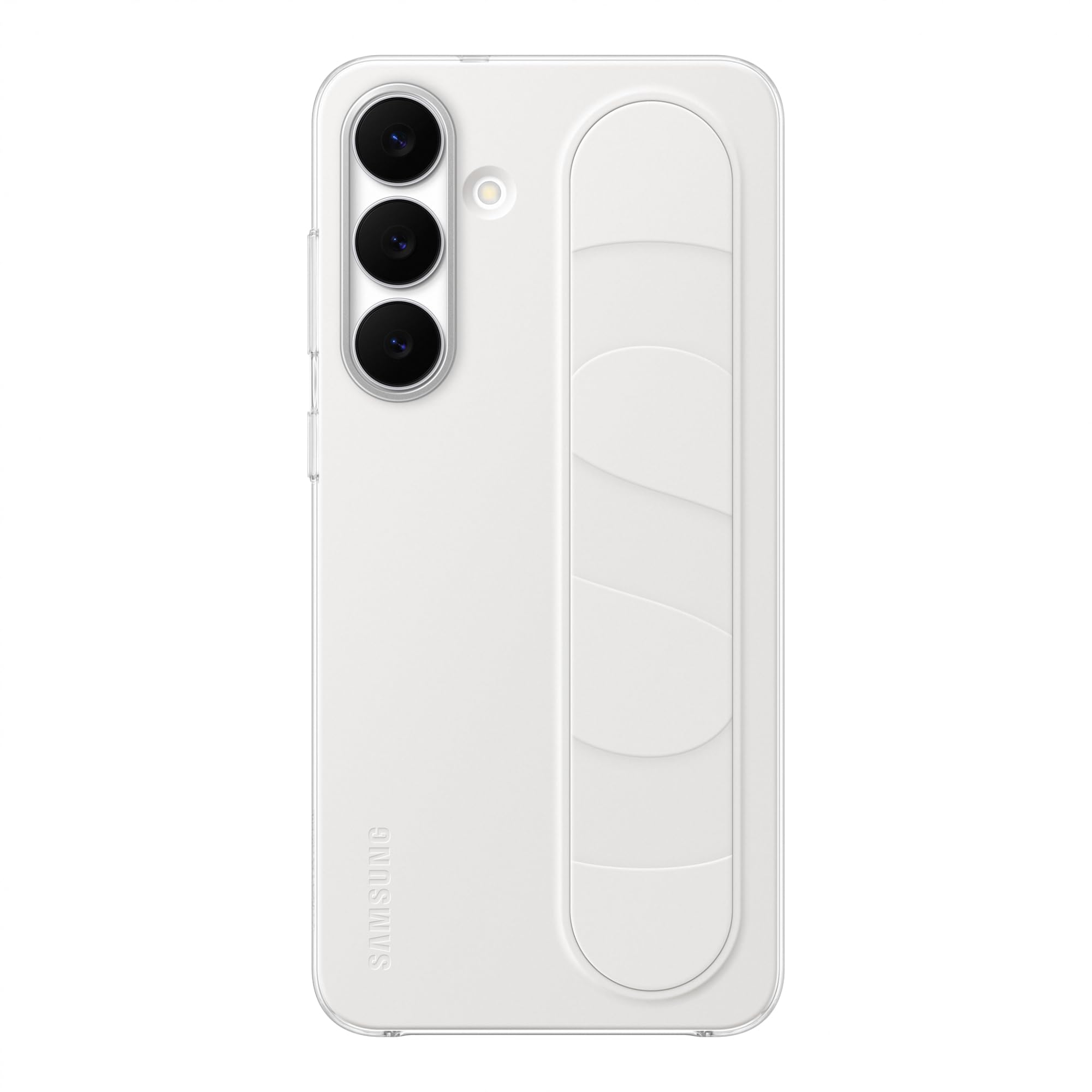 Samsung Galaxy Official Standing Grip Case for S25 FE, White