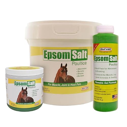 Durvet/Equine 699664 Epsom Salt Poultice Flow Gel, 20 oz