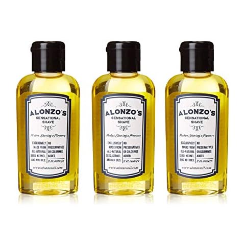 Alonzo's Sensational Shave Shaving Oil Cover