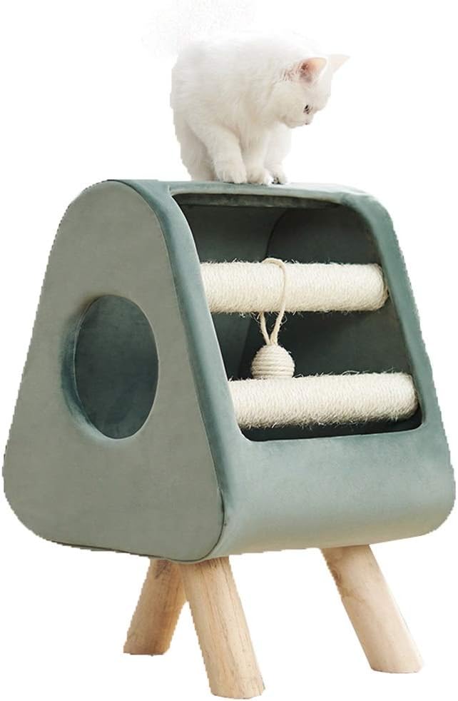 triangular cat scratching post