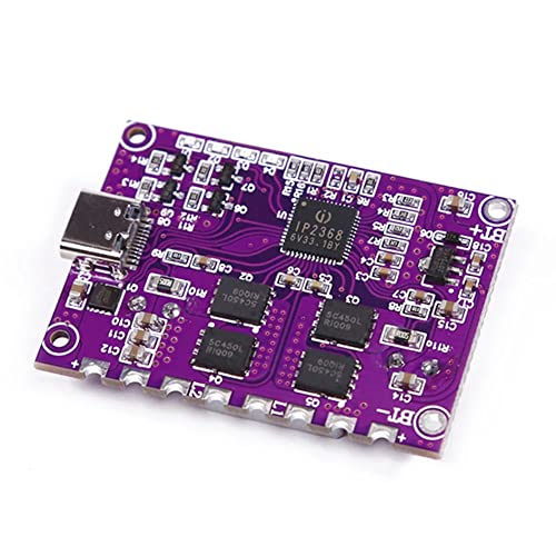 Pasotim IP2368 Bidirectional 100W Fast Charging Module -Boost Type-C Interface Lithium Battery Fast Charging Board, Purple
