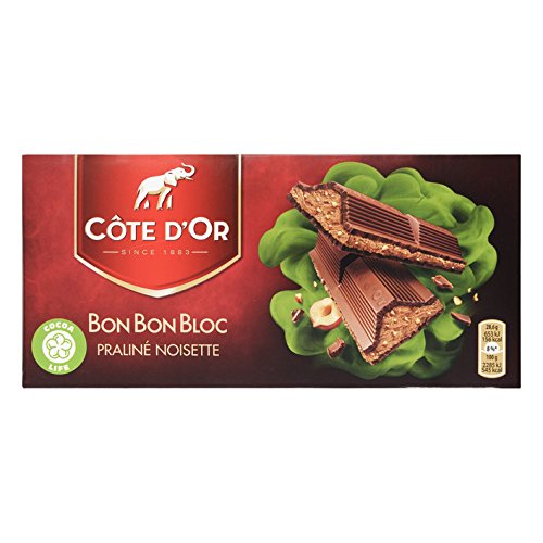 Cote d'or Bonbonbloc Praliné Noisette 200 gram (3 pack)