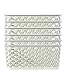 Curver My Style Rattan Effect Kitchen, Living room, Bathroom, Bedroom, Utility Large Rectangular Storage Baskets 18L - White