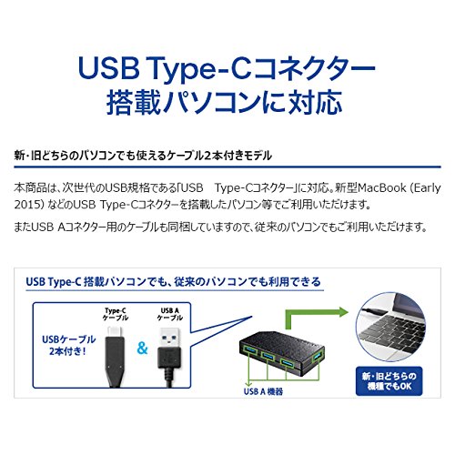 Amazon.co.jp: IODATA USBハブ (4ポート) USB3.1 Gen1 Type-C対応 日本
