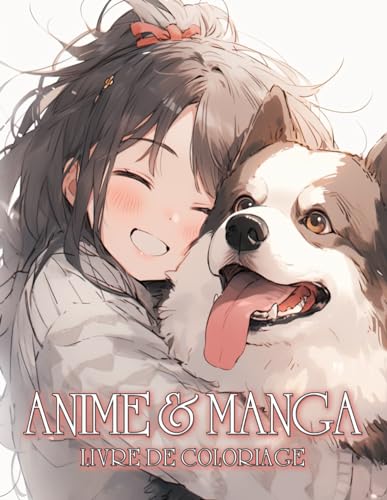 Livre De Coloriage Anime & Manga: Des scènes délicieuses de filles Chibi dans l'univers anime, le cadeau parfait pour inspirer les jeunes esprits créatifs, fans de manga. (Anime Manga Coloriage)
