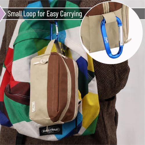 Image of Mr. Pen- High Capacity Pencil Case, Large Pencil Pouch with 3 Compartments and 2 Pockets, Large Pencil Bag with Smooth Zipper, Cute Pencil Case Pouch Organizer, School Supplies for Teens