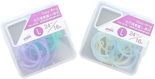 VILLCASE 32 Peças Anel Fichário Anéis De Livro De Plástico Anéis Fichários De Escritório Folhas Soltas Notebook Mini Fichário De Folhas Soltas Chaveiros O-Ring Círculos De Livro