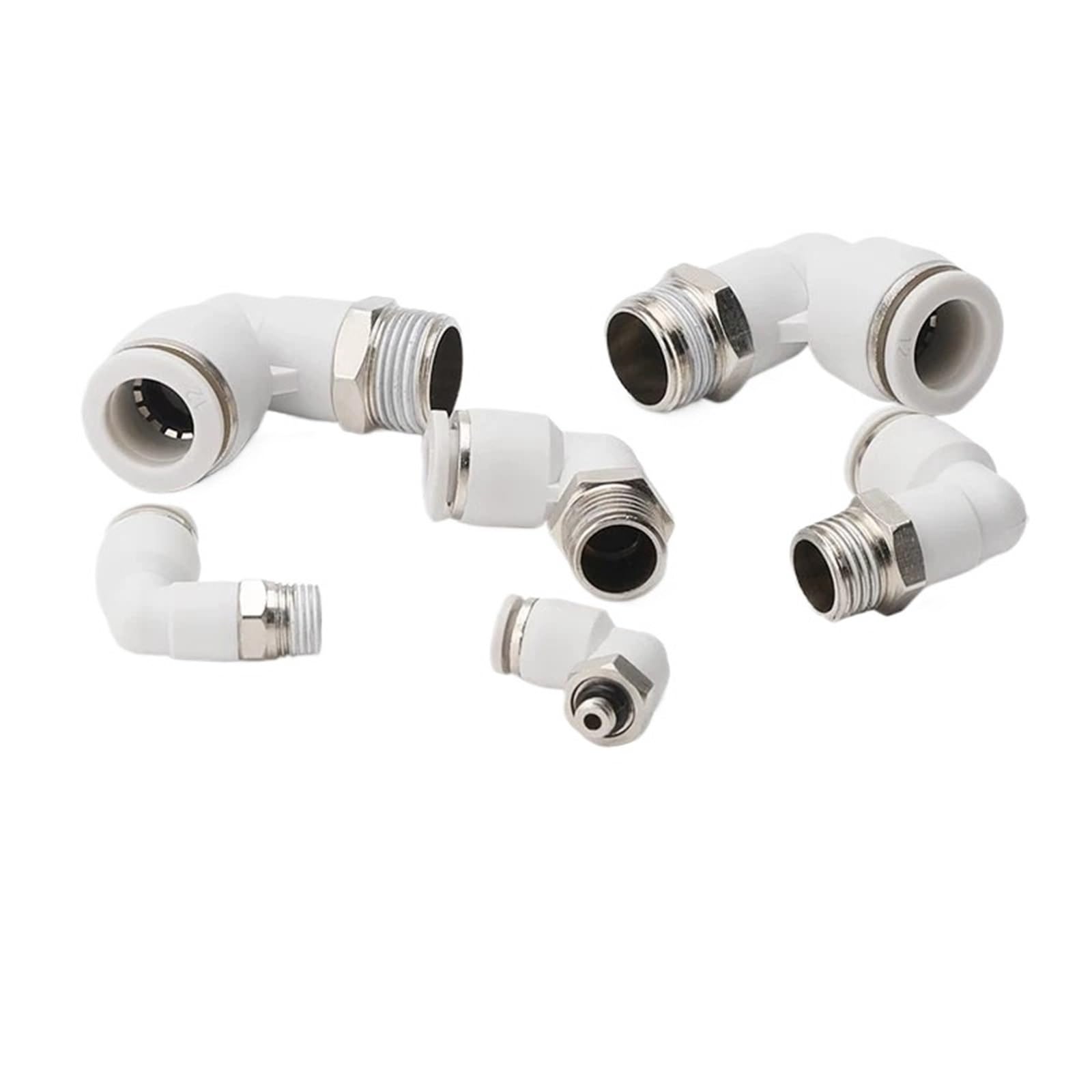 Qlyueui 4-01 (4Mm-1L8) 1Pcs Pneumatic Air Connector Fitting Pc/Pcf/Pl/Plf/Px/Pd/Pmf 4Mm 6Mm 8Mm Thread 1/8 1/4 3/8 1/2 Hose Fittings Pipe Quick Connectors(,Pd)