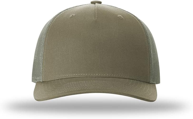 Richardson 112FP & 112PFP Classic Fit Five-Panel Adjustable Snapback Trucker Cap | OSFM | Bulk Packs Available - Image 2