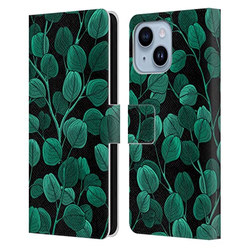 Étui portefeuille iPhone 14 Plus Head Case Designs fini les rayures grâce au rabat en cuir