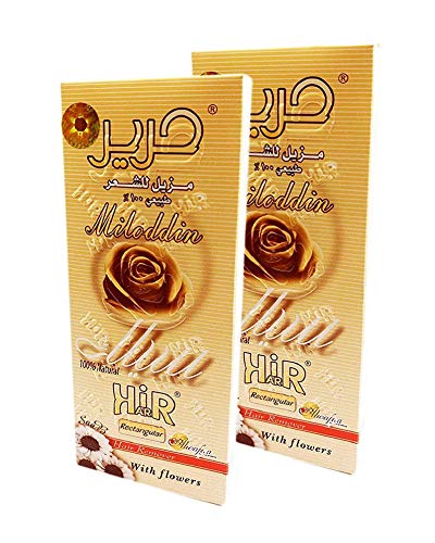 2 Pcs Harir Sweet Sugaring Sugar Paste Wax Waxing Hair Removal Remover 100% Natural All Body Parts Bikini Brazilian Underarms (2 Packets X 100 gm) Total 7.05 oz / 200 gm