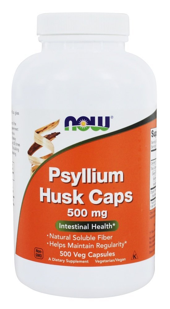 NOWFoods Psyllium Husk, 500 Caps 500 mg