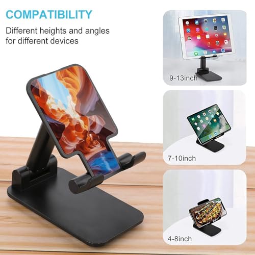 Support téléphone pliable réglable pour soulager les cervicales bureau - 3