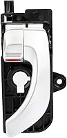 Vista 8 de ECCPP Manijas de puerta interiores 2005 2006 2007 2008 para Hyundai Sonata interior interior delantero lado del pasajero plateado 2 piezas