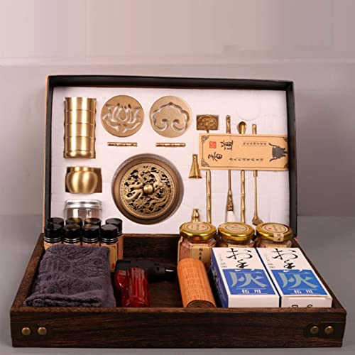 MEMENO 香道セットギフトボックス 純銅18点セット 11点セット 香道具