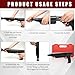 OPERMAXER .22 Caliber Fastener Tool, Low Velocity Powder Actuated, Single Shot Trigger