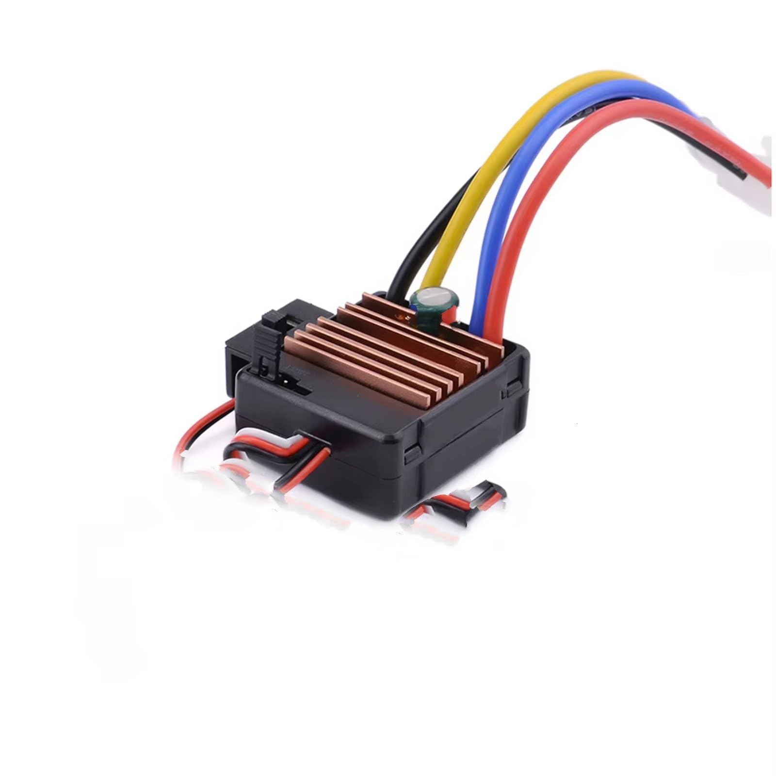 Per Tamiya Per Redcat Per Traxxas Per Wltoys 1/10 60A ESC Regolatore Di Velocità Elettronico A Spazzole 12428 RC Car Motore 540 550 RC ESC