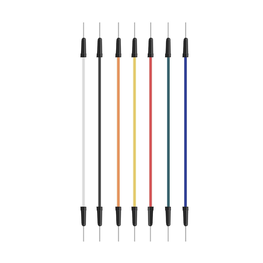 Kit di cavi jumper breadboard Ftory, Cavetti Jumper Filo, Kit di cavi flessibili da maschio a maschio senza saldatura da 65 pezzi, Multicolore, Compatibile con Schede Arduino