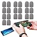 BAYINBROOK 20 piezas de guantes transpirables a prueba de sudor dedo guantes pantalla táctil controlador pulgar dedo pegatinas para PUBG juegos móviles accesorios
