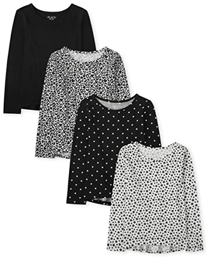 The Children's Place Girls' Long Sleeve High Low T-Shirt