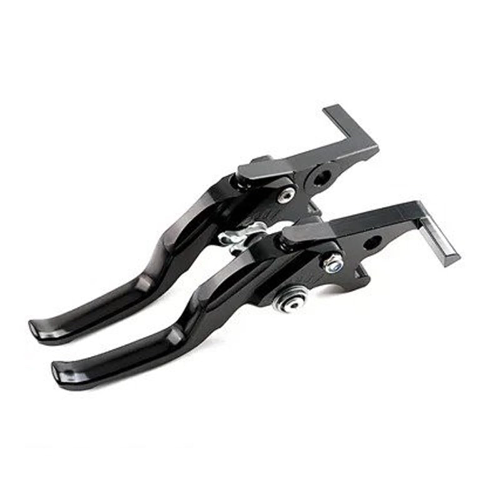 Bskwaq Short Grey Motorcycle Brake Clutch Levers For Hornet 750 Cb750 Transalp Xl750 2023-2027+ Cnc Brake Clutch Lever Motorcycle Adjustable Levers