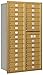Salsbury Industries 3715D-28GRP 4C Horizontal Mailbox, Gold