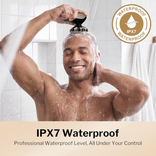 Image of Head Shavers for Bald Men: 5-in-1 Electric Razor with 7D Floating Blades - IPX7 Waterproof Grooming Kit, Detachable Magnetic Head, 90-Min Wet Dry