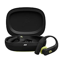 JBL Endurance Peak 4 Auricolari Sportivi True Wireless In-Ear con Cancellazione del Rumore, Bluetooth, Autonomia di 48 Ore, TwistLock, Resistenza a Polvere e Acqua IP68, Suono Pure Bass, Nero, Lime